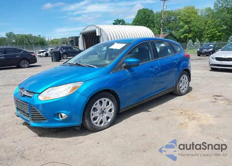 2012 Ford Focus Se z USA, uszkodzony, nr VIN 1FAHP3K29CL230126